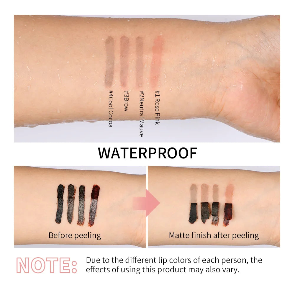 4PCS Waterproof Lip Liner Set Matte Finish-3